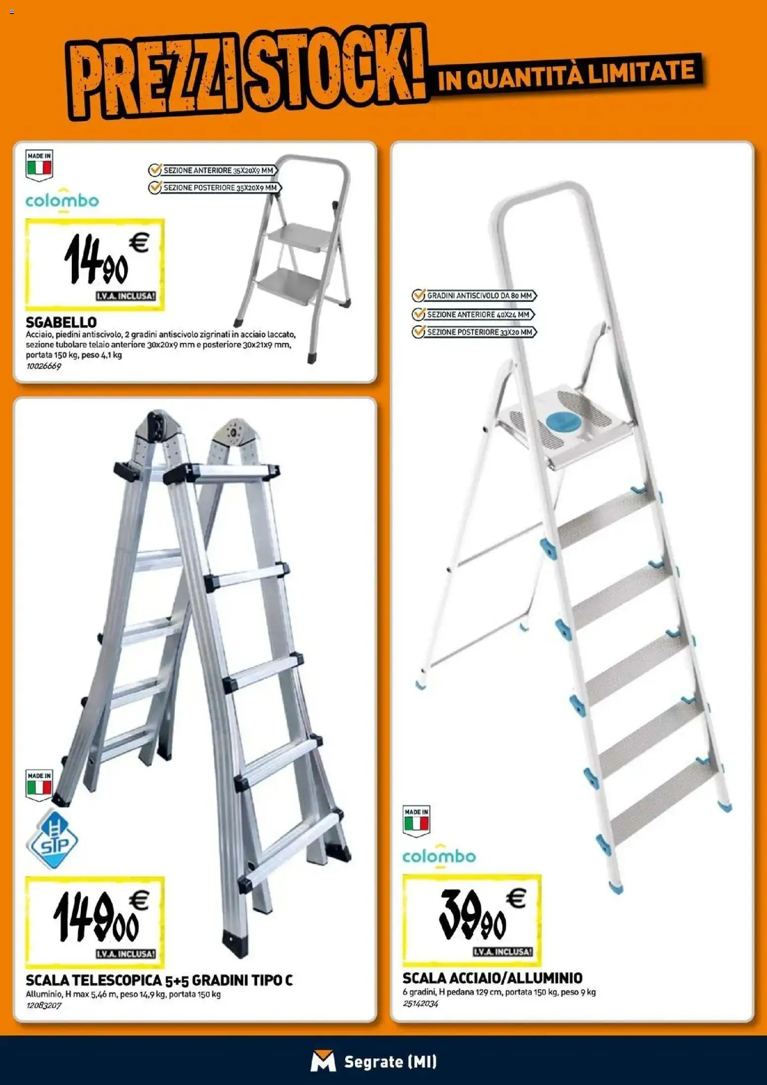 Anteprima dell'opuscolo TECNOMAT catalogo Segrate dal negozio TECNOMAT valido da 29/10/2026