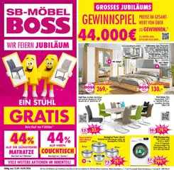 Vorschau von dem Prospekt des Geschäftes SB Möbel Boss, gültig ab dem 12.09.2026