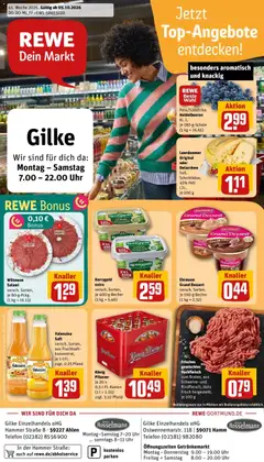 Vorschau von dem Prospekt des Geschäftes Rewe, gültig ab dem 05.10.2026