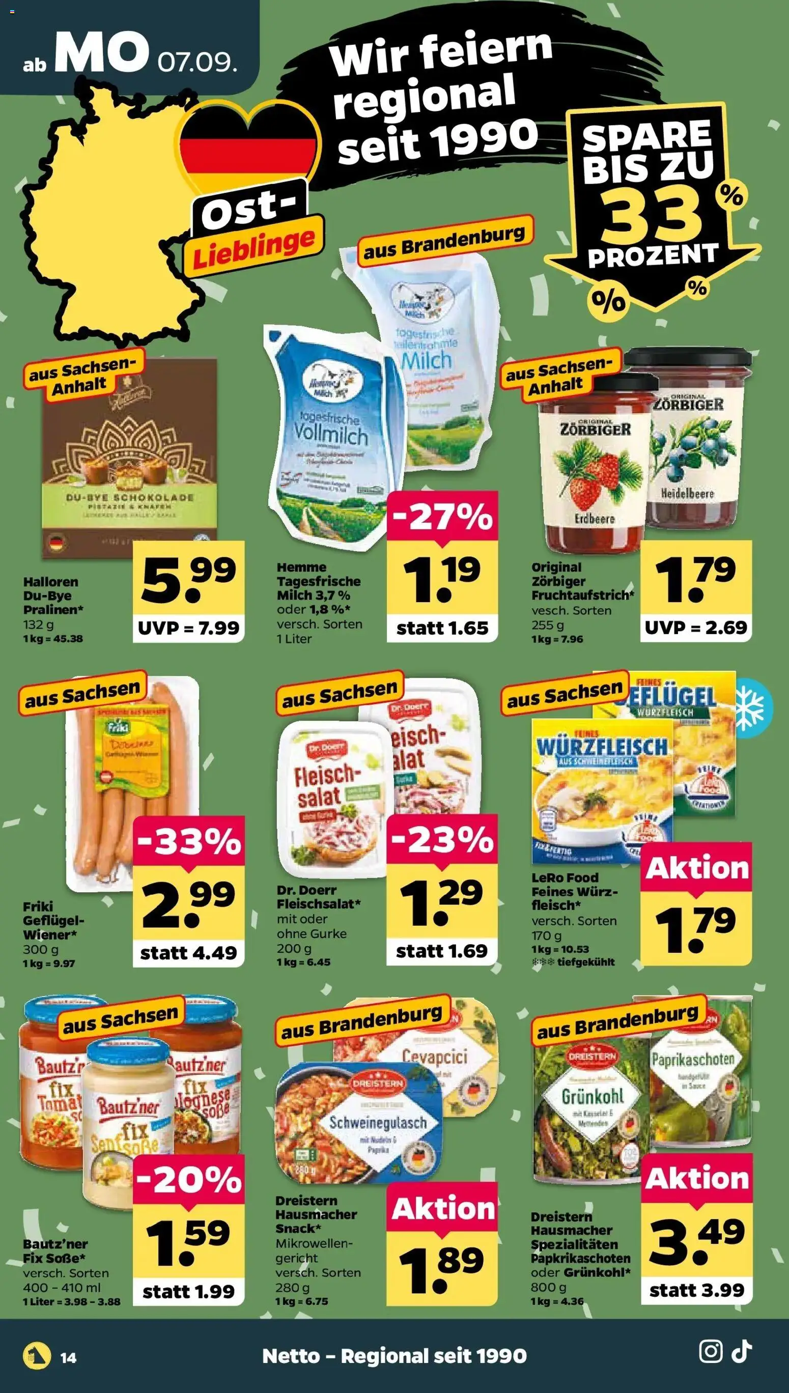 Vorschau von dem Prospekt des Geschäftes Netto, gültig ab dem 07.09.2026