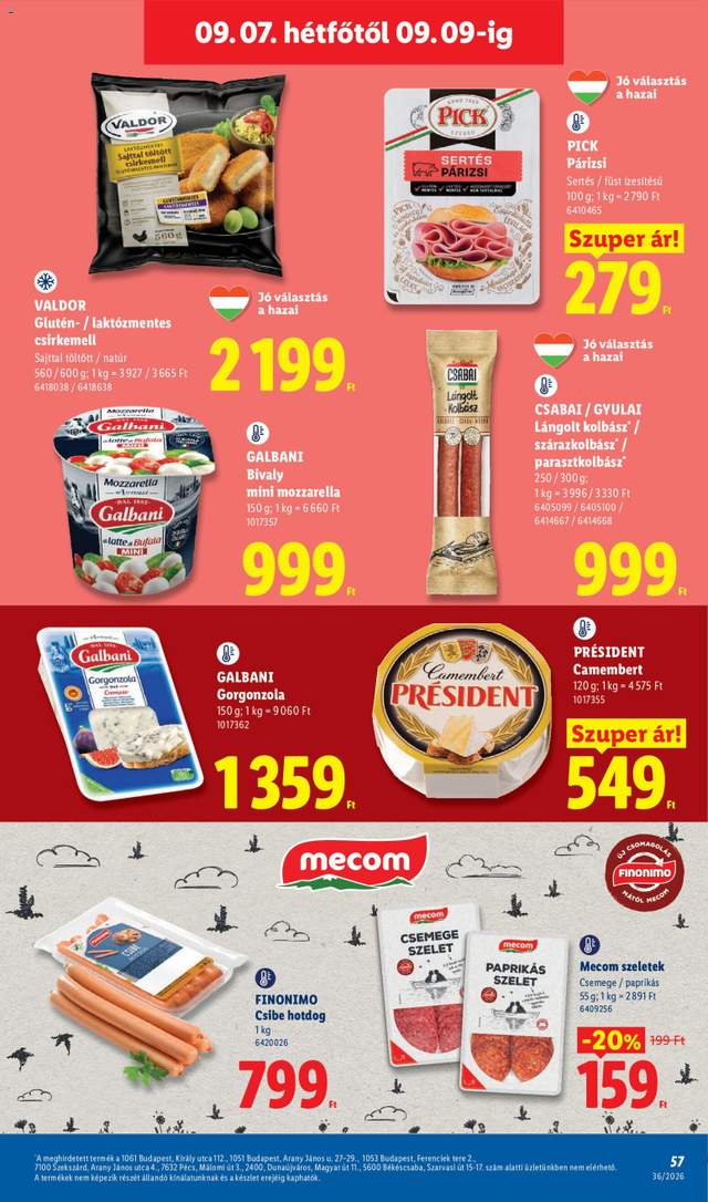 Új Lidl akciós újság 09.03.