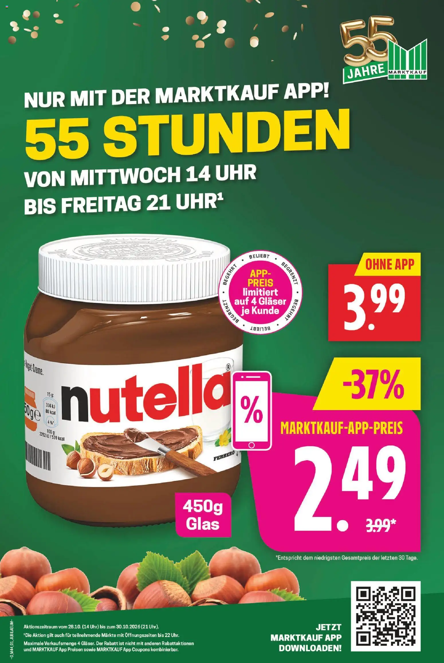 Vorschau von dem Prospekt des Geschäftes Marktkauf, gültig ab dem 26.10.2026 - Uhr