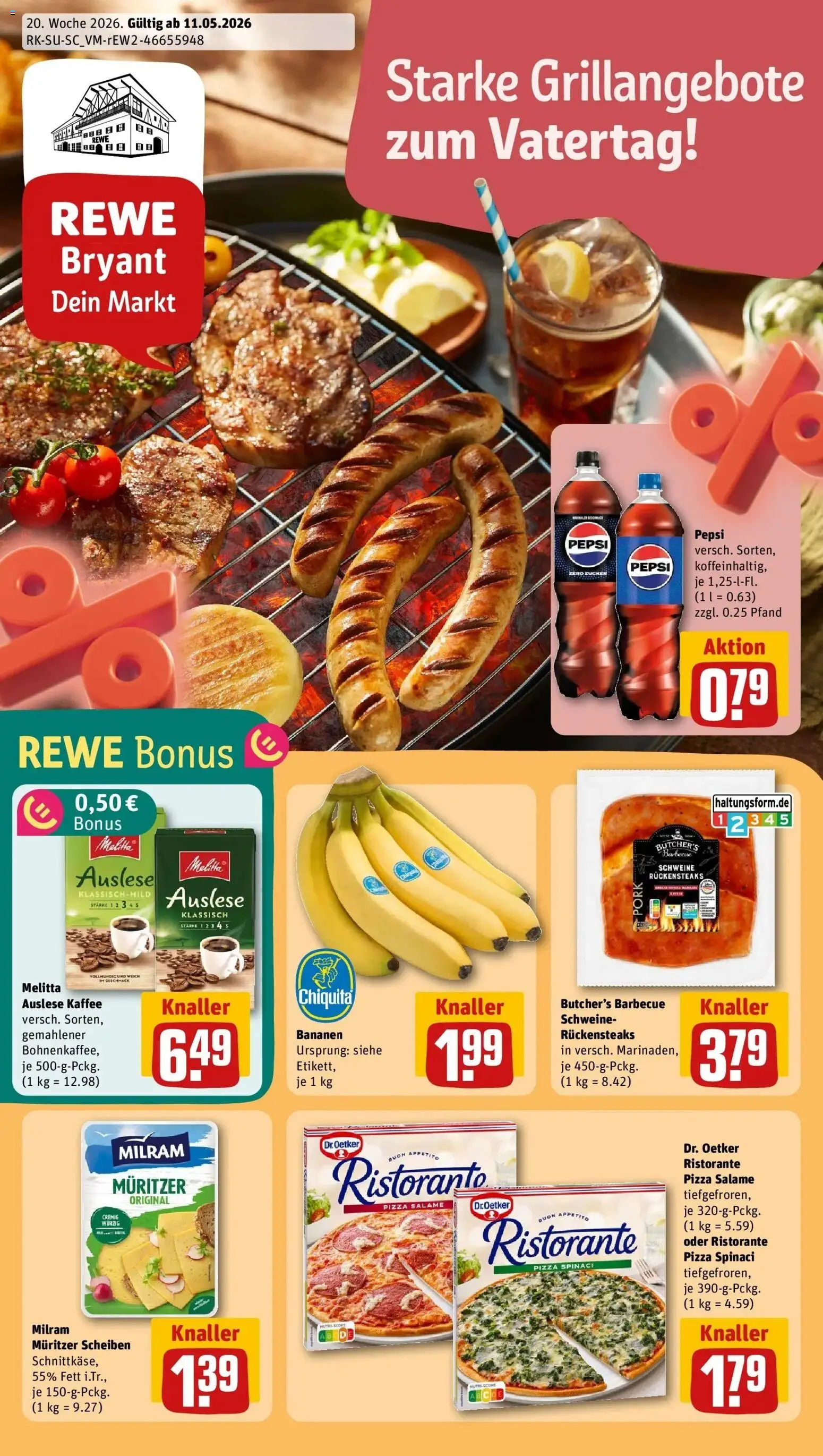 Vorschau von dem Prospekt des Geschäftes Rewe, gültig ab dem 10.05.2026