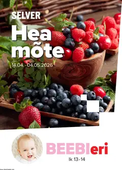 Selver kliendilehe eelvaade alates 14.04.2026