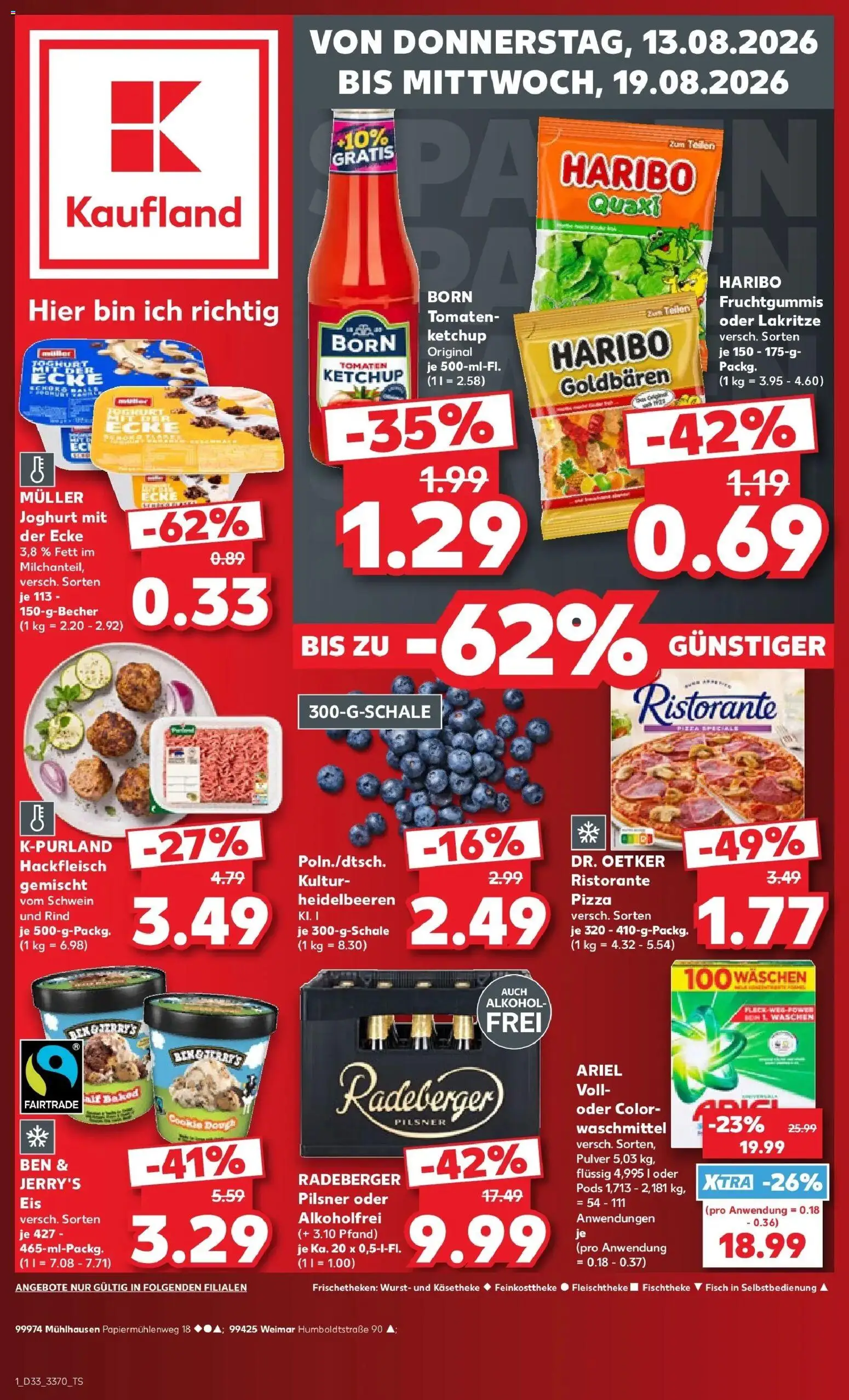 Vorschau von dem Prospekt des Geschäftes Kaufland, gültig ab dem 13.08.2026