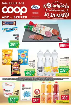 COOP - COOP - Abc & Szuper / Tisza megtekintése, amely érvényes 2026.07.16.-től