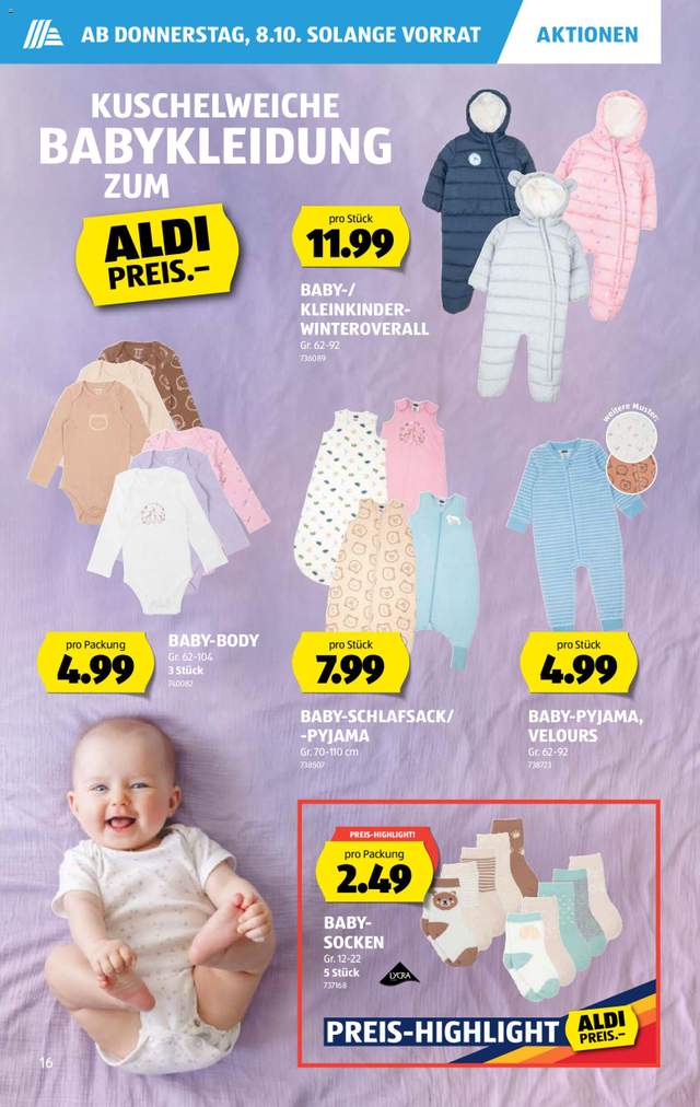 Neue Aldi Aktionen ab 08.10.