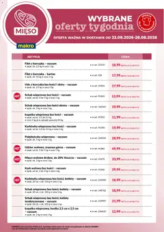 Pogląd gazetki "Makro gazetka - Wybrane oferty tygodnia w dostawie" ze sklepu Makro ważnej od 22.08.2026