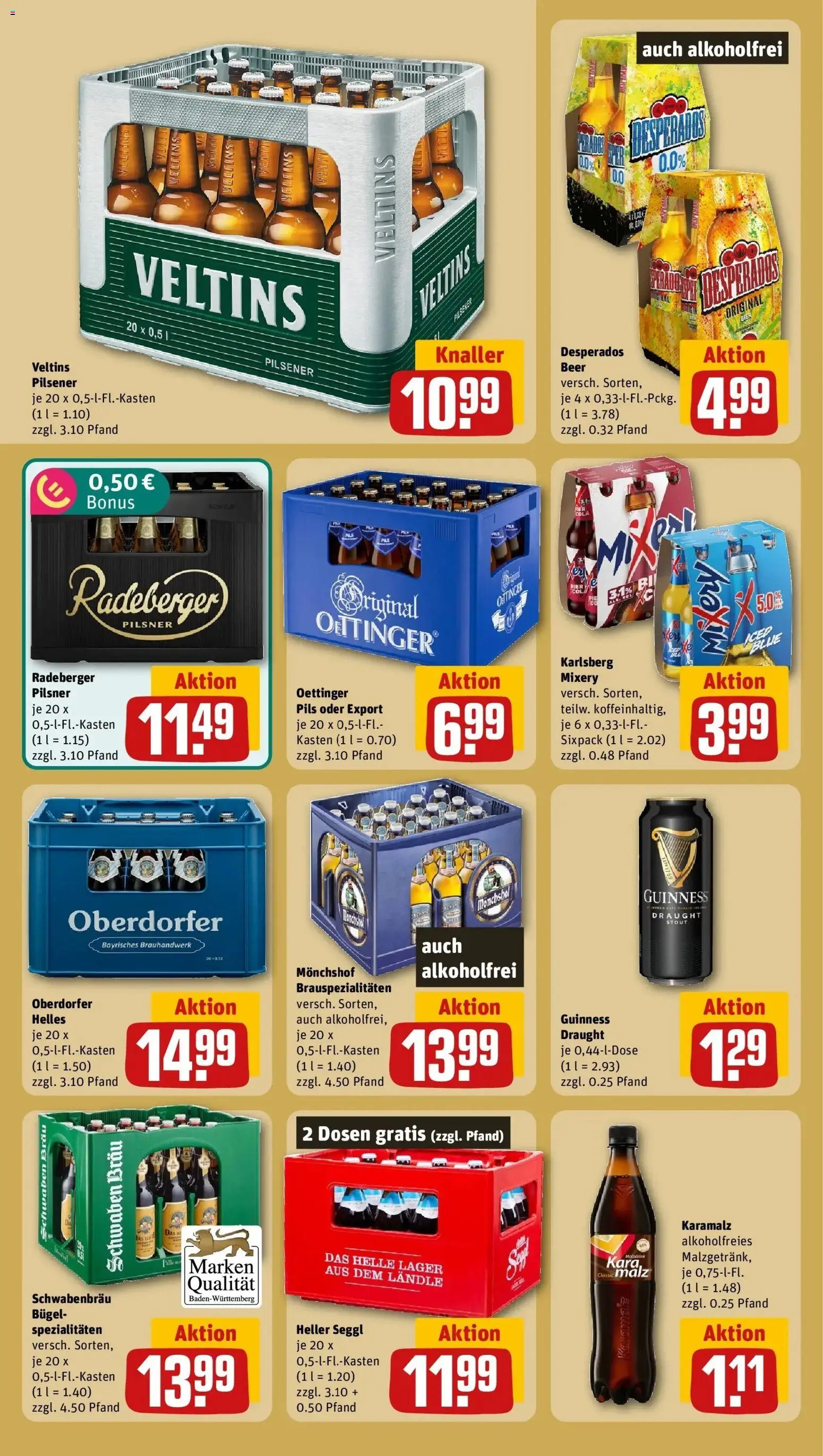 Vorschau von dem Prospekt des Geschäftes Rewe, gültig ab dem 26.10.2026