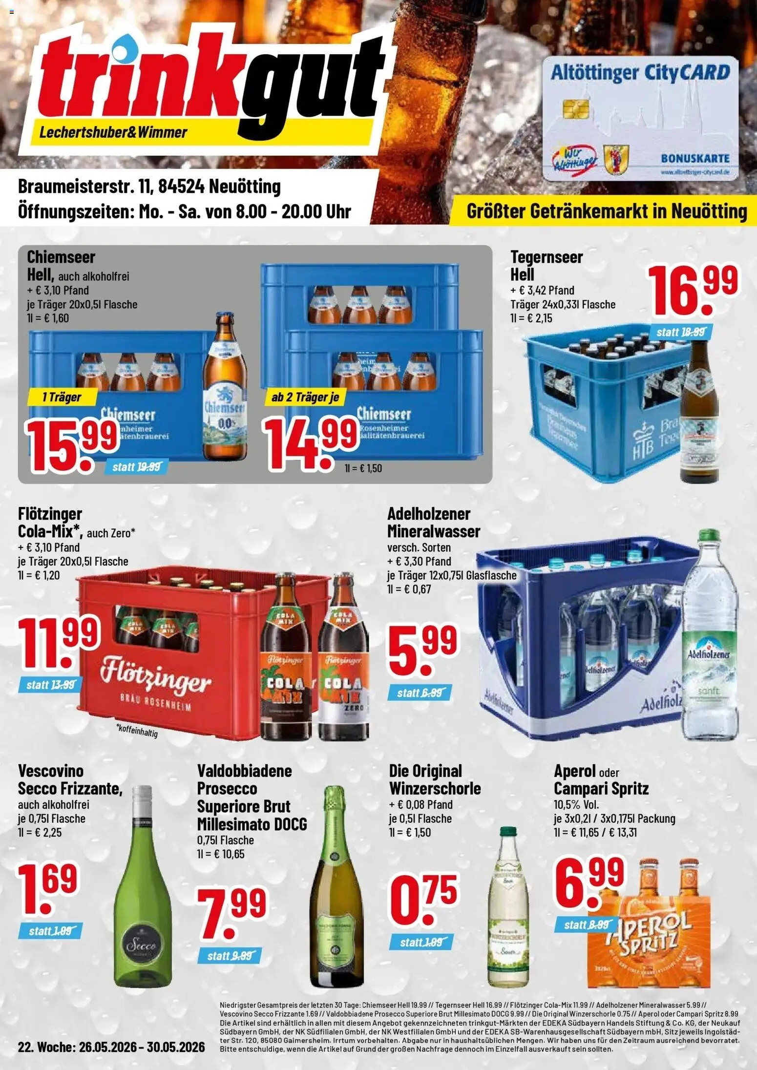 Vorschau von dem Prospekt des Geschäftes Trinkgut, gültig ab dem 26.05.2026