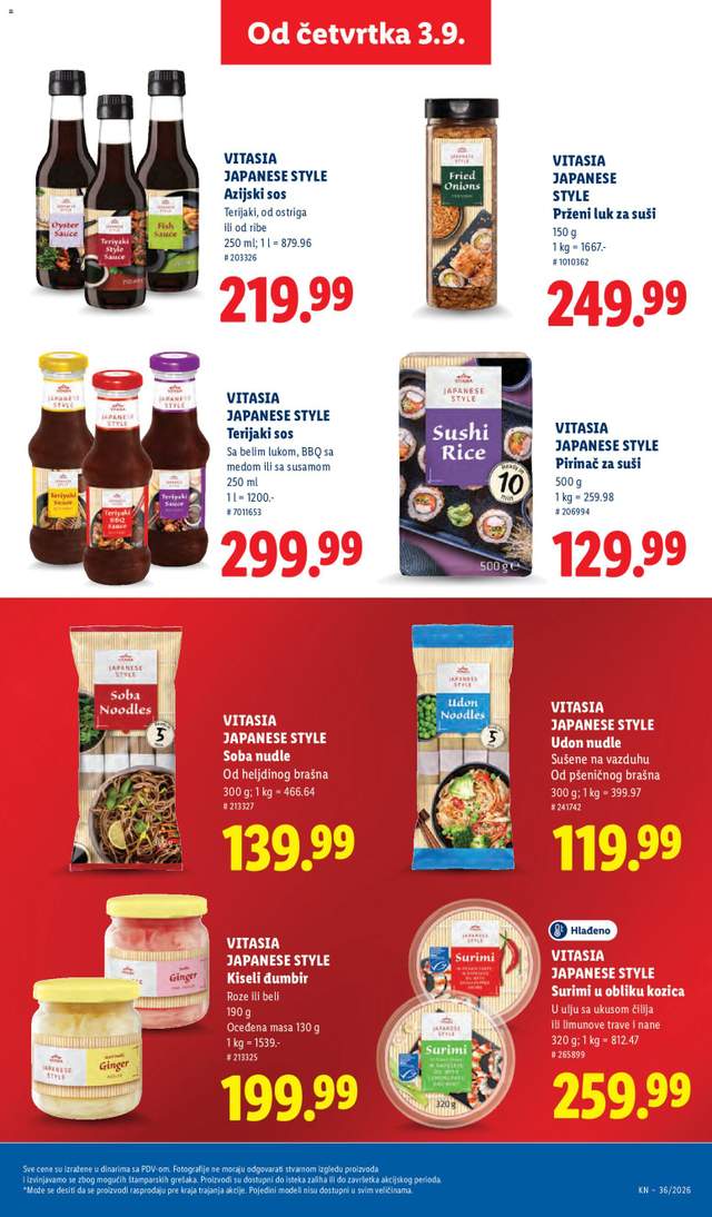 Novi Lidl katalog od 03.09.