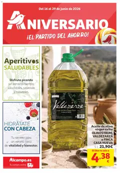 Vista previa del folleto de la tienda Alcampo válido desde el 16/06/2026 
