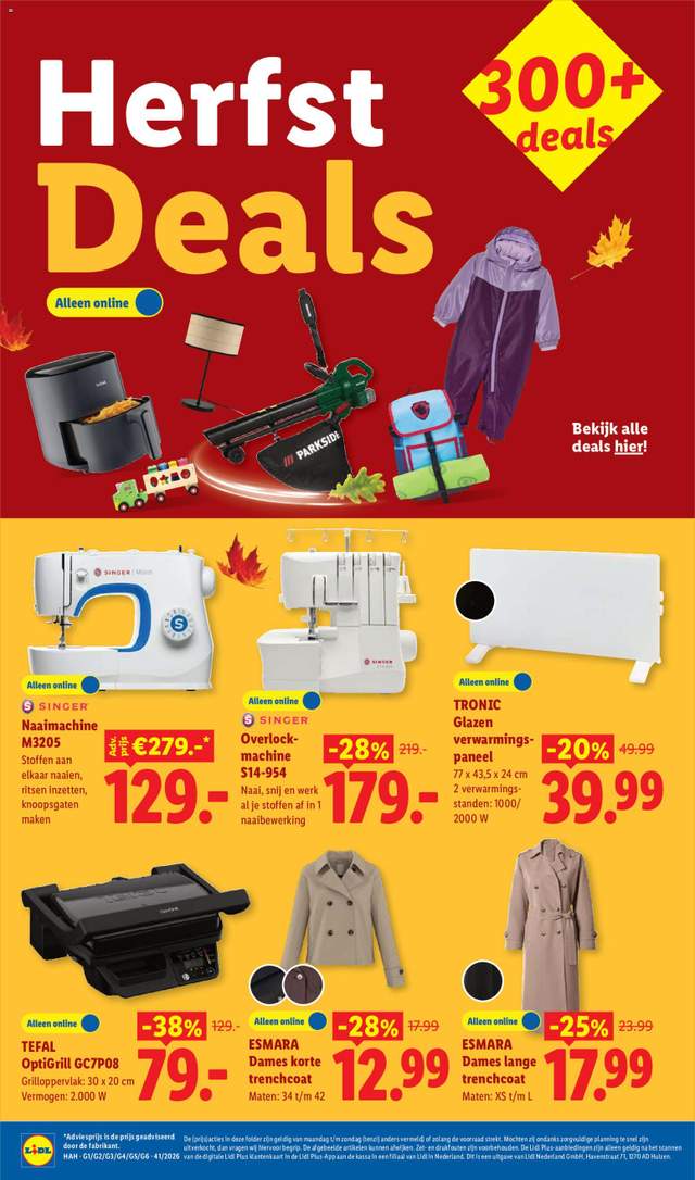 Nieuwe Lidl folder vanaf 05-10