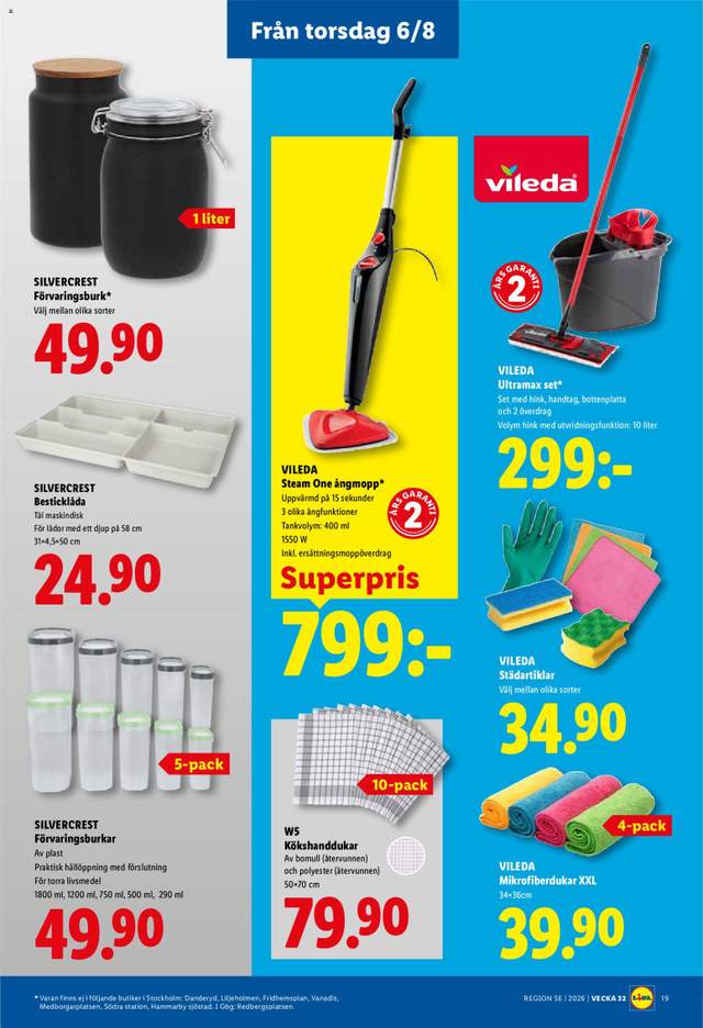 Nytt Lidl reklamblad från 03/08
