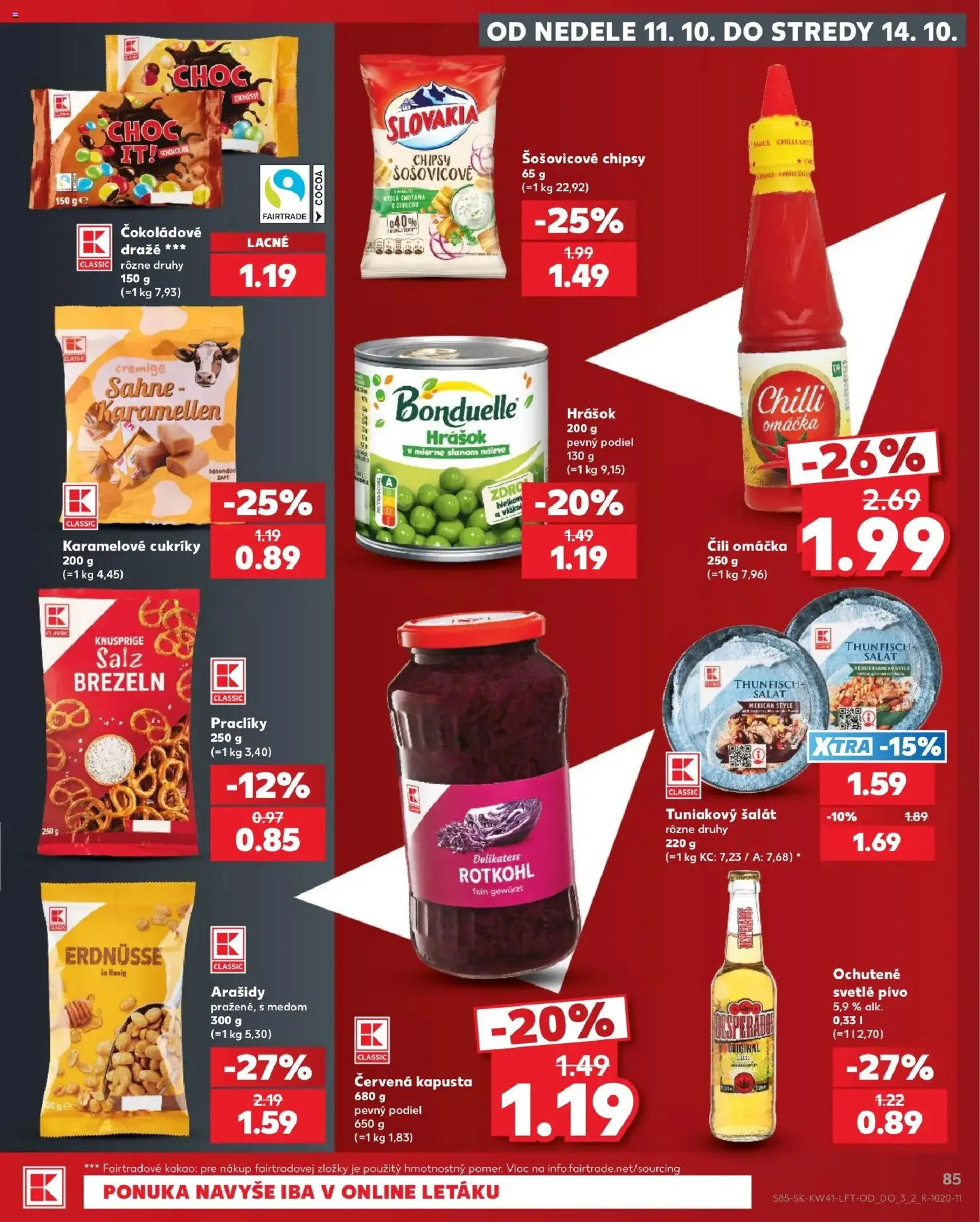 Náhľad Kaufland letáku platného od 08.10.2026