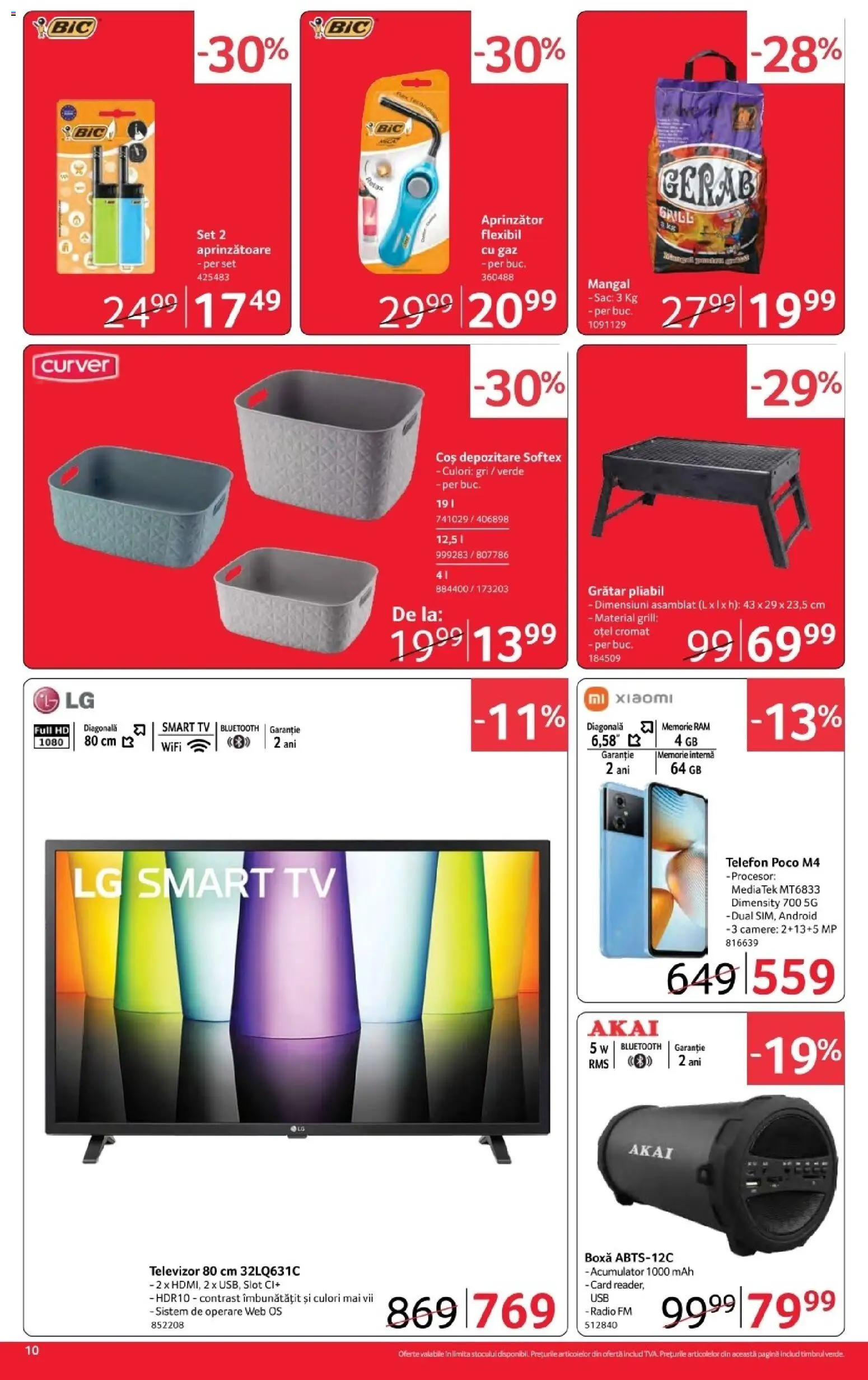 Previzualizarea de cataloage: Selgros Selgros Black Friday valabil de la 30.10.2026 - Telefon, Radio, Coș, Televizor, Grătar, Grill, Sac, Depozitare