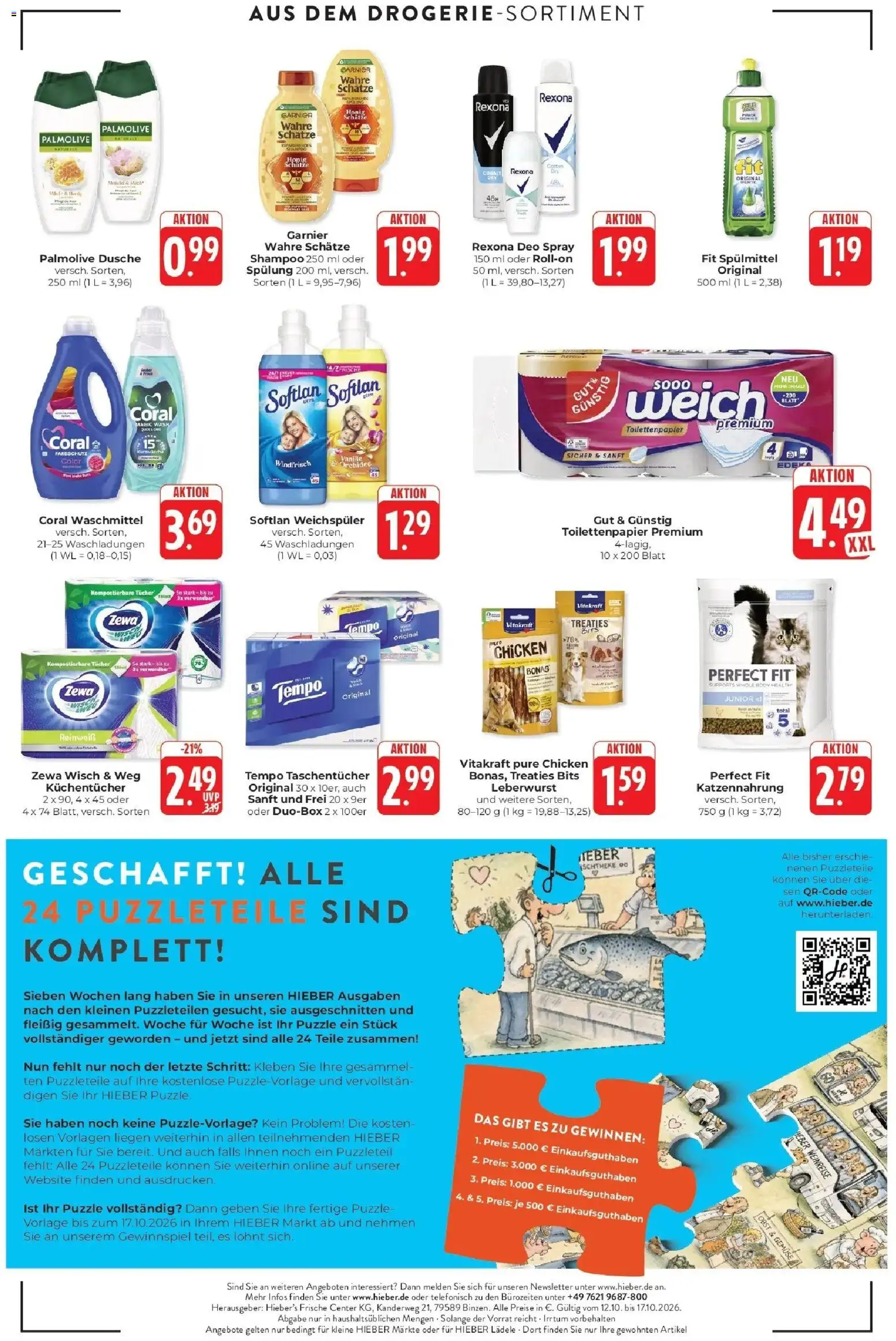 Vorschau von dem Prospekt des Geschäftes Edeka, gültig ab dem 12.10.2026