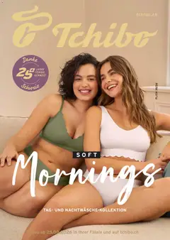 Vorschau des Merkblatts Tchibo aktionen Soft Mornings vom Shop Tchibo gültig von 25.08.2026 bis 
