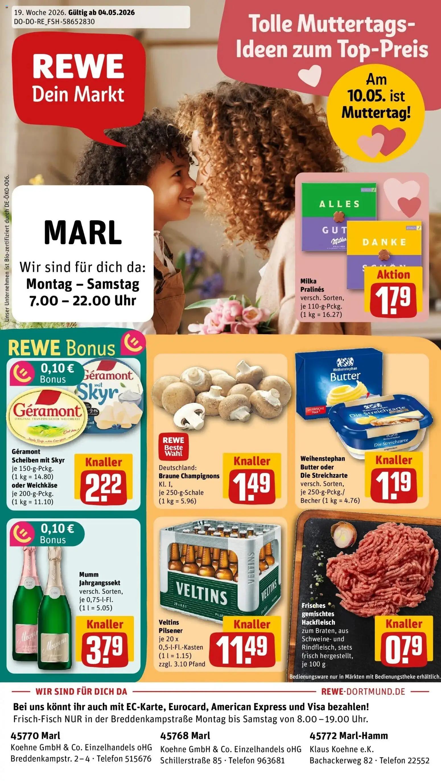 Vorschau von dem Prospekt des Geschäftes Rewe, gültig ab dem 04.05.2026
