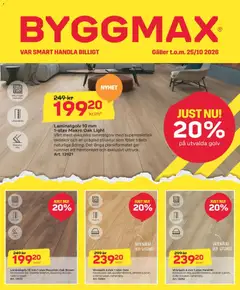 Förhandsgranska reklamblad ByggMax erbjudanden från butik ByggMax gäller från 18/10/2026