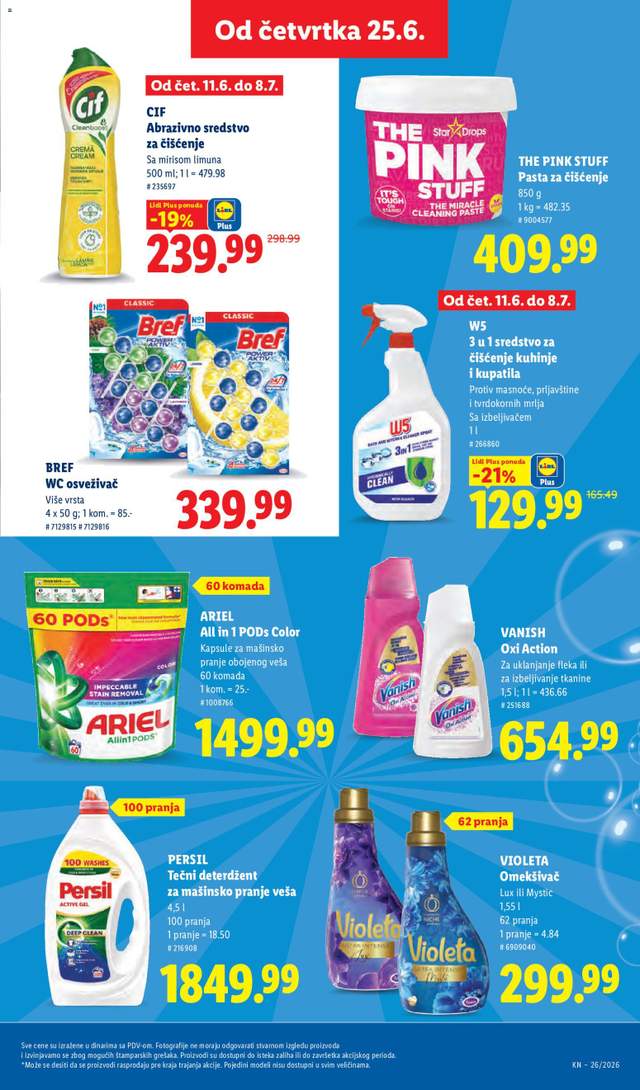 Novi Lidl katalog od 25.06.