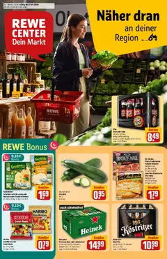 Vorschau von dem Prospekt des Geschäftes Rewe, gültig ab dem 27.07.2026