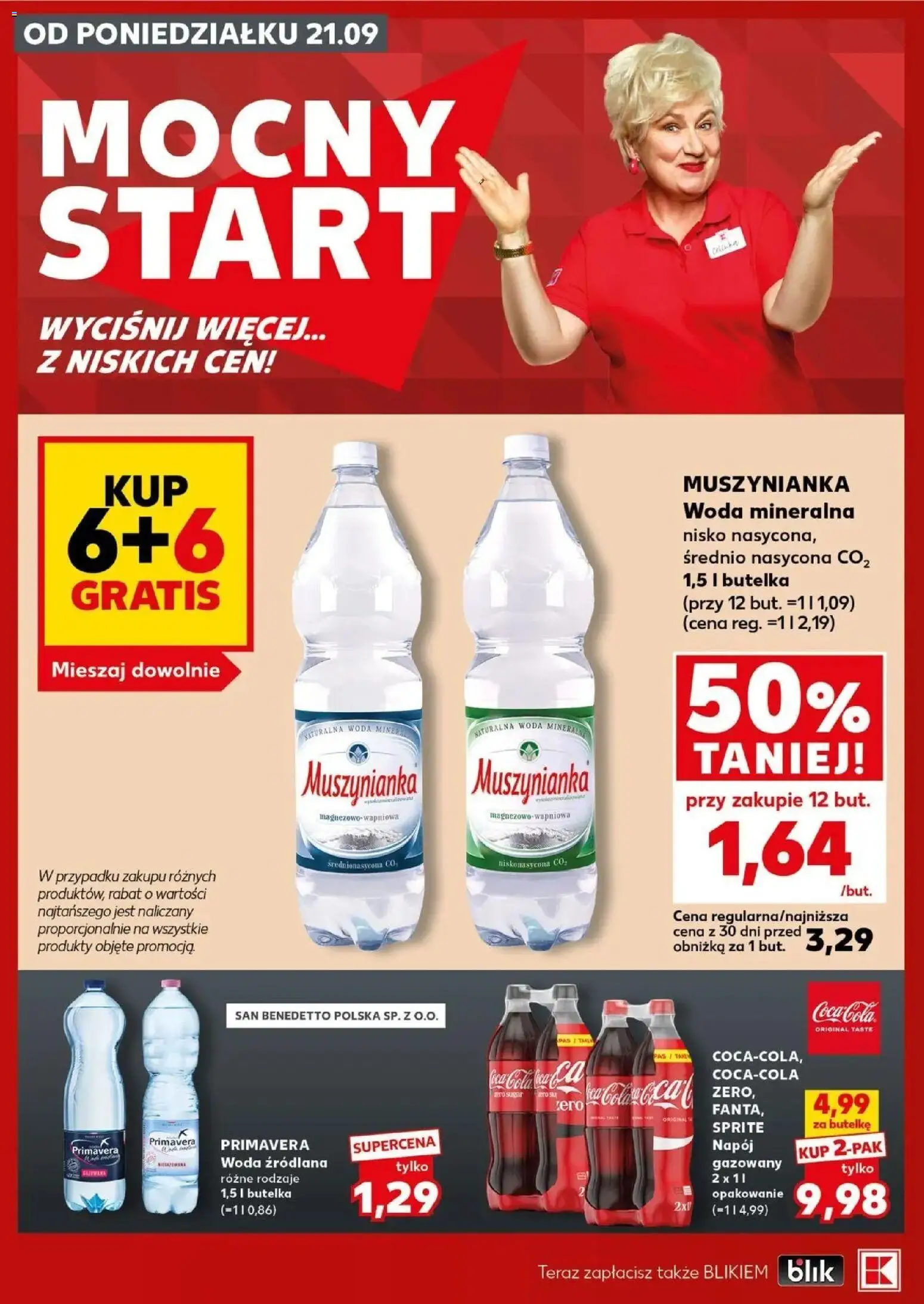Pogląd gazetki "Kaufland gazetka - Mocny start" ze sklepu Kaufland ważnej od 21.09.2026