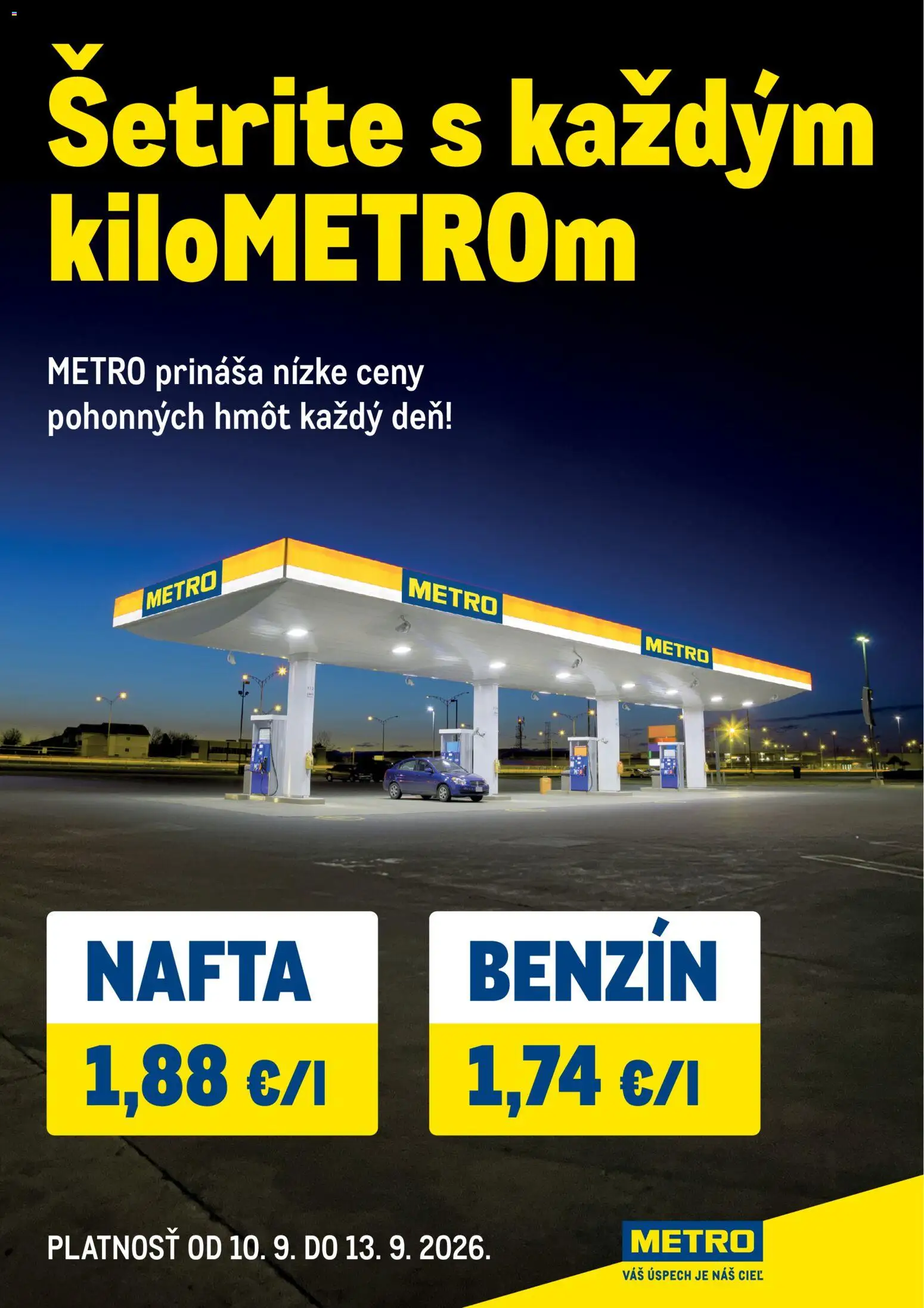 Náhľad Metro letáku platného od 10.09.2026