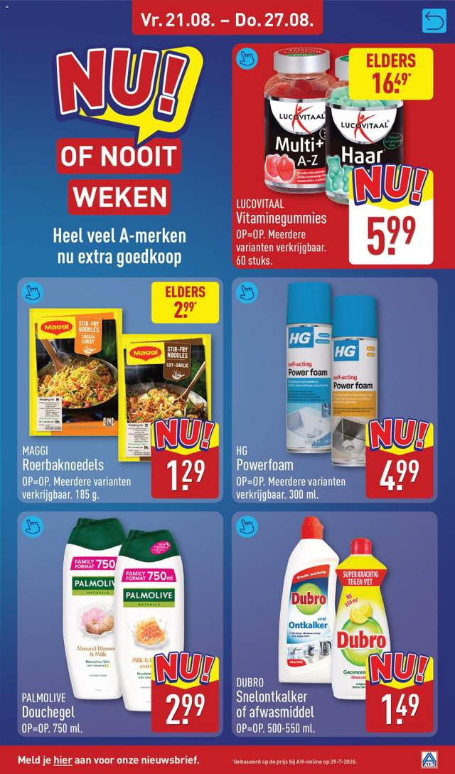 Nieuwe Aldi folder vanaf 17-08