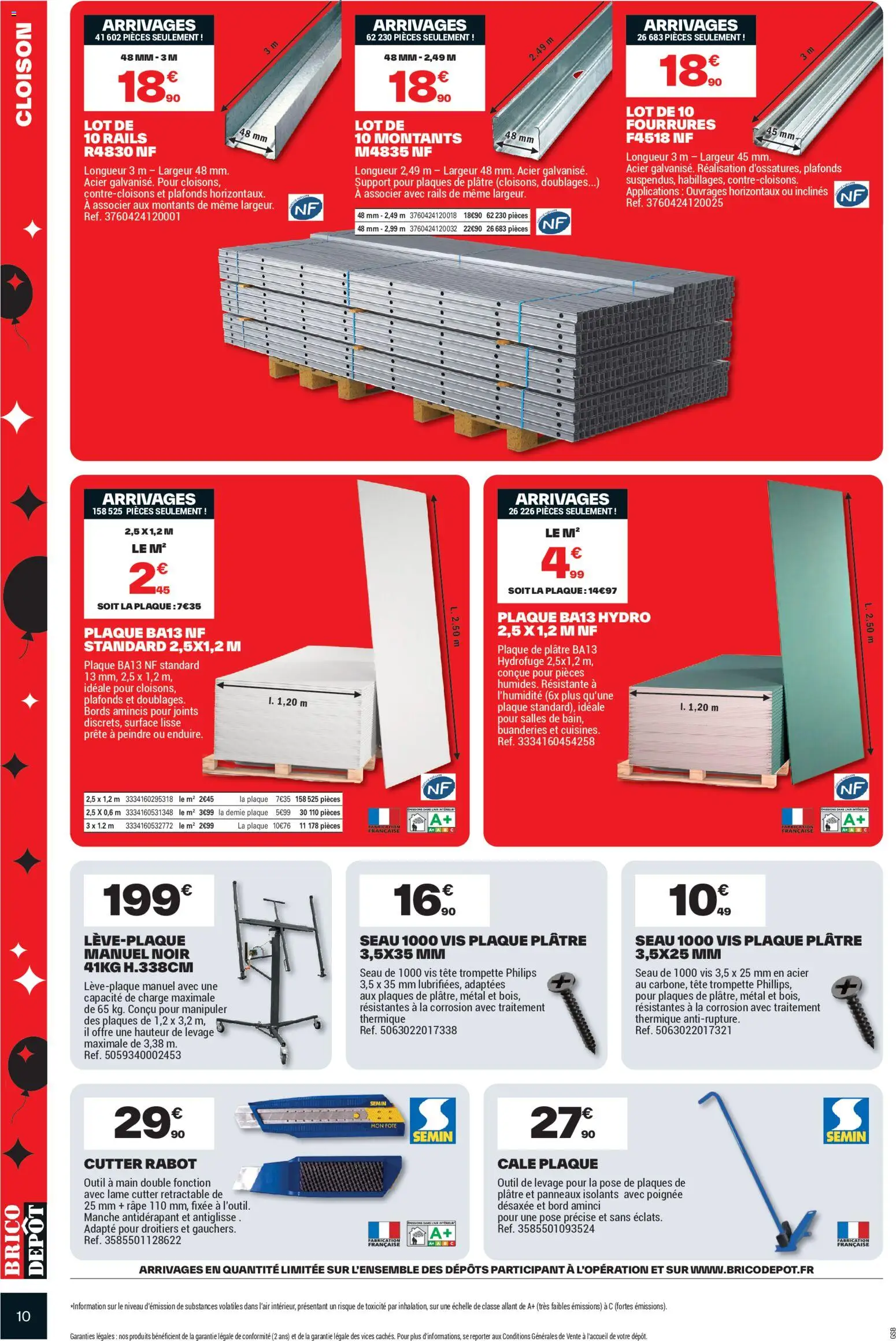 Prévisualisation de Brico Dépôt catalogue du magasin Brico Dépôt formulaire valide 23/10/2026