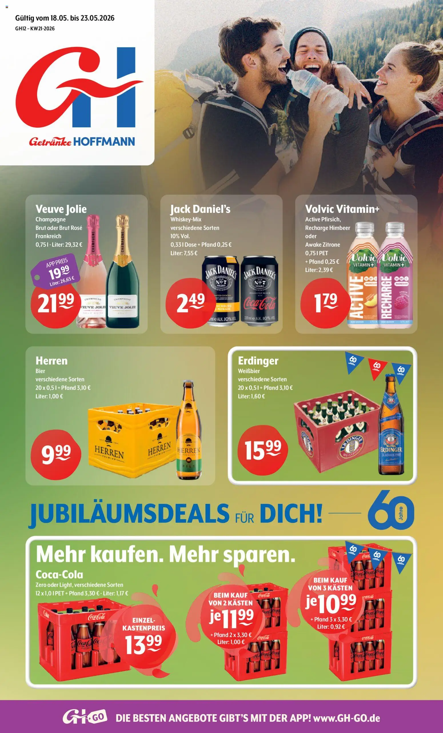 Vorschau von dem Prospekt des Geschäftes Getränke Hoffmann, gültig ab dem 18.05.2026