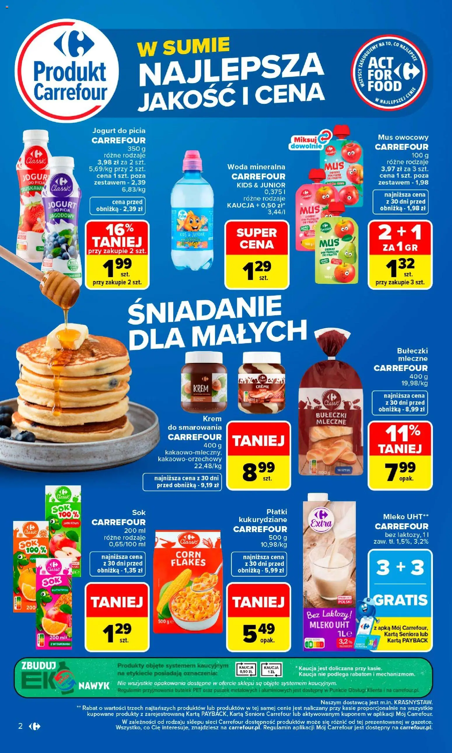 Pogląd gazetki "Carrefour gazetka - Najlepsza jakość i cena" ze sklepu Carrefour ważnej od 24.08.2026