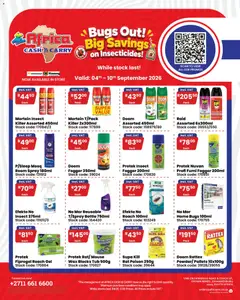 Preview of Africa Cash & Carry flyer valid from 04/09/2026