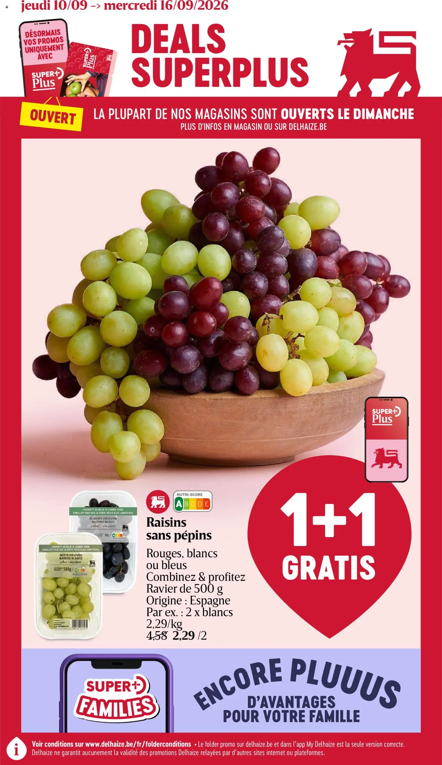 Voorbeeld van Delhaize folder semaine 38 van winkel Delhaize geldig vanaf 10/09/2026