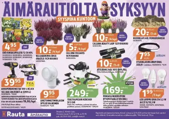 Kaupan K-Rauta K-Rauta tarjoukset esikatselu, voimassa 22/09/2026