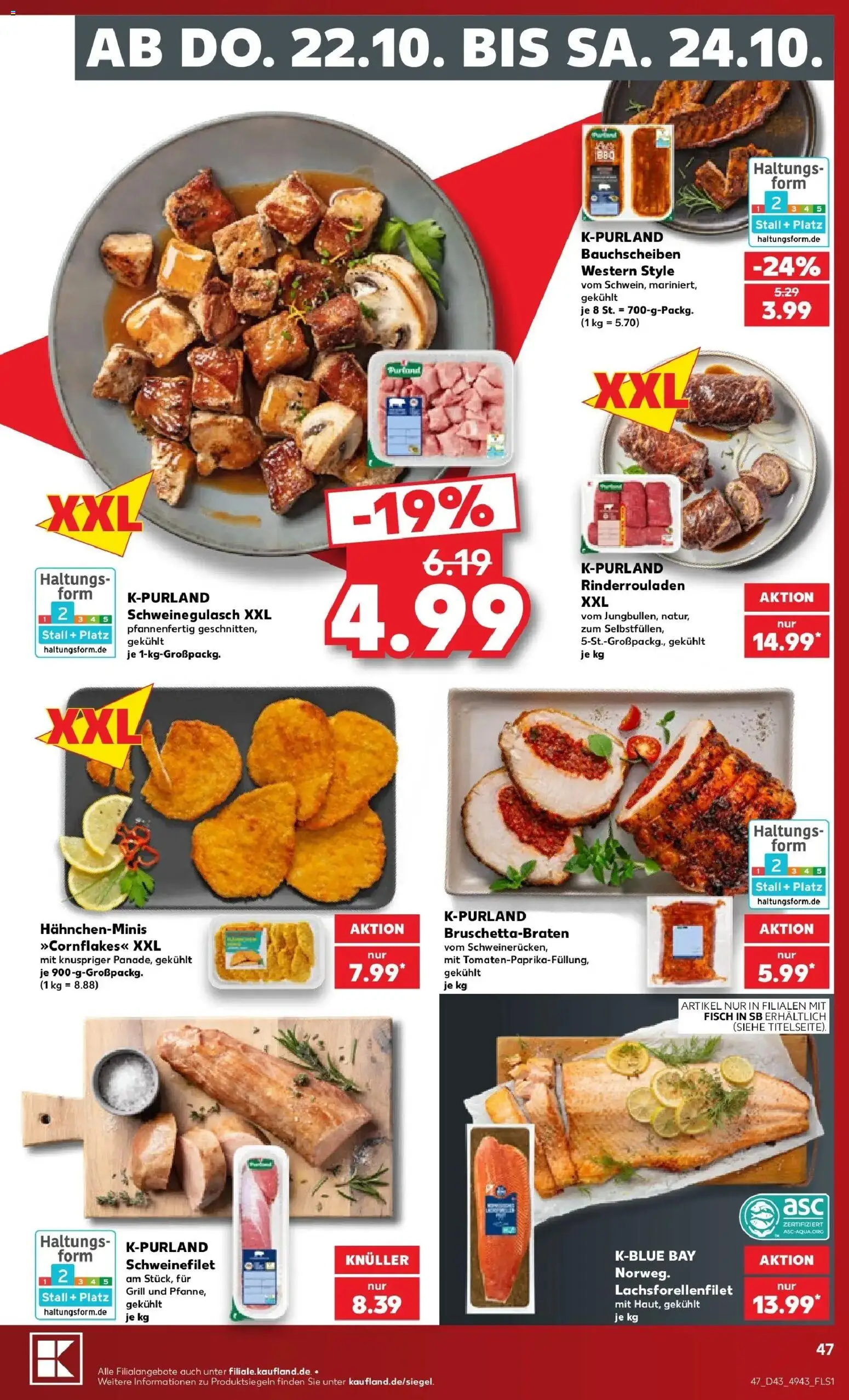 Vorschau von dem Prospekt des Geschäftes Kaufland, gültig ab dem 19.10.2026