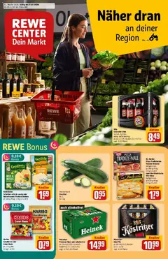 Vorschau von dem Prospekt des Geschäftes Rewe, gültig ab dem 27.07.2026