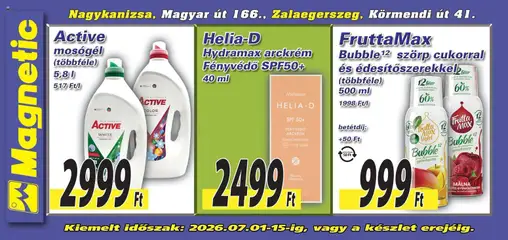 Magnetic - Magnetic Aktuális óriásplakátok megtekintése, amely érvényes 2026.07.01.-től