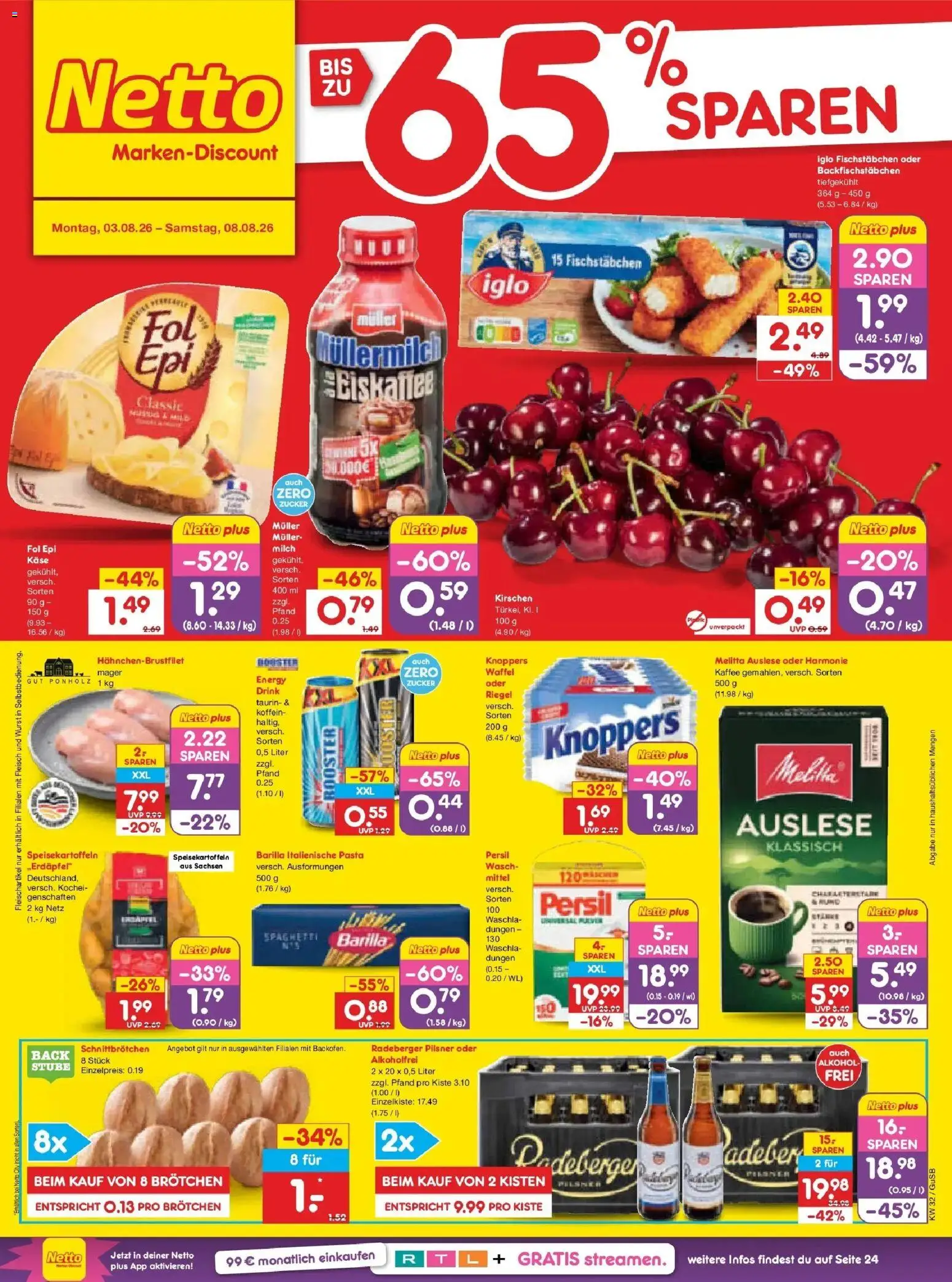 Vorschau von dem Prospekt des Geschäftes Netto Marken-Discount, gültig ab dem 03.08.2026