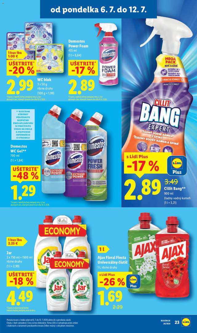 Nový Lidl leták od 06.07.
