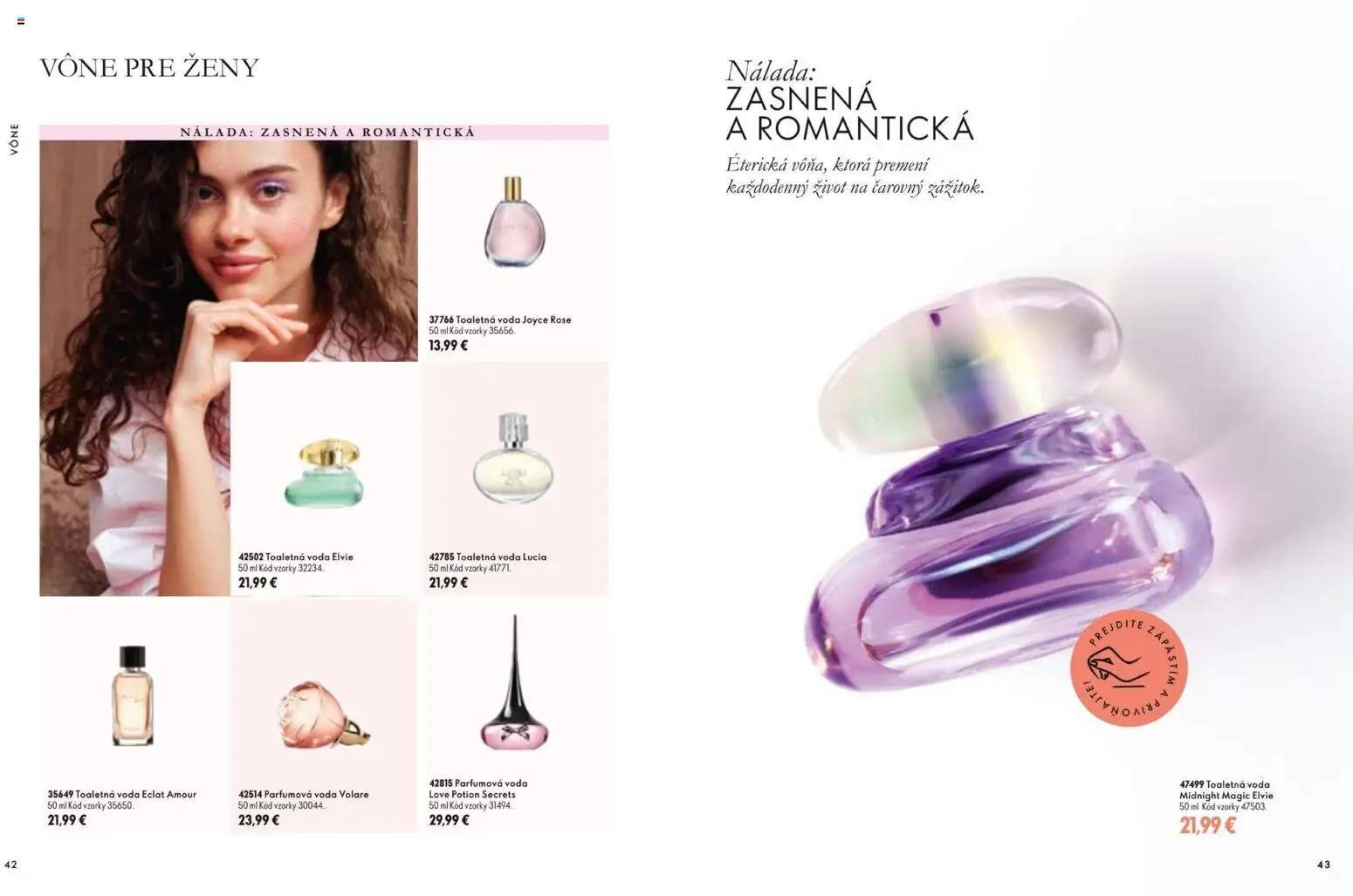 Náhľad Oriflame letáku platného od 11.11.2026 - Voda, Toaletná voda