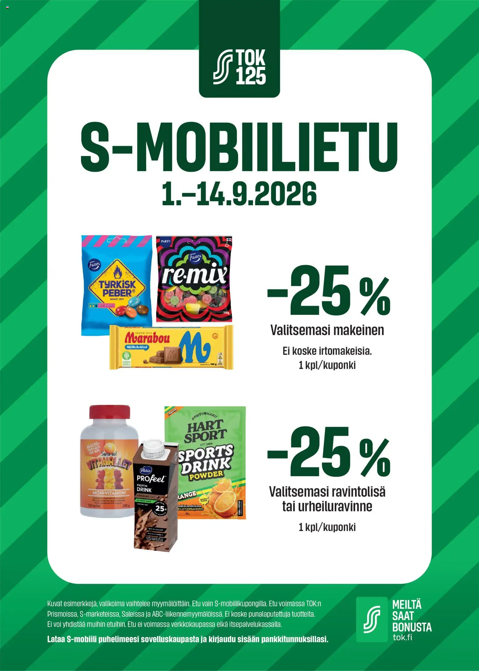 Kaupan S-market S-market - S-Mobilietu esikatselu, voimassa 01/09/2026