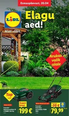 Lidl kliendilehe eelvaade alates 20.04.2026