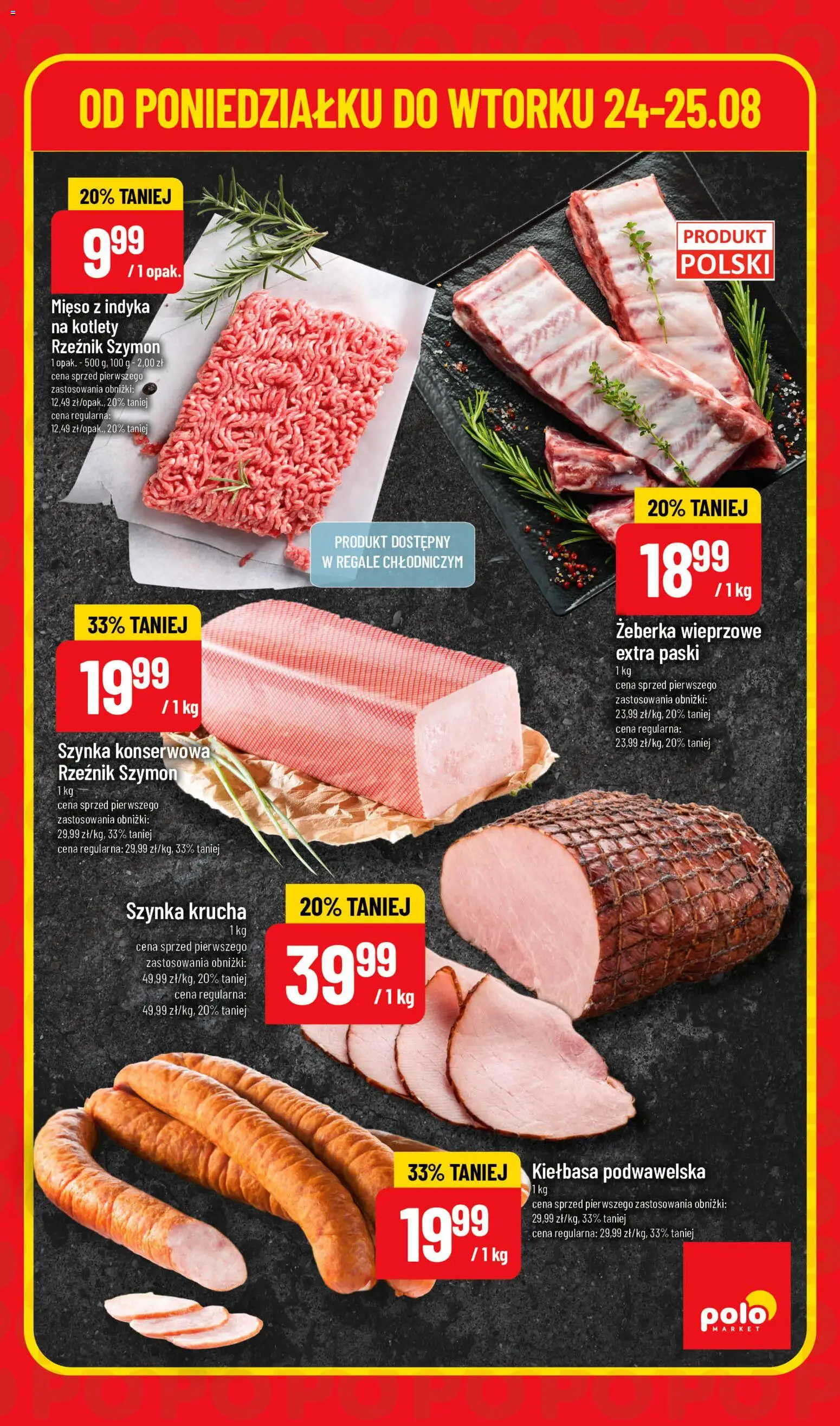 Pogląd gazetki "POLOmarket gazetka - Super Hity" ze sklepu POLOmarket ważnej od 24.08.2026