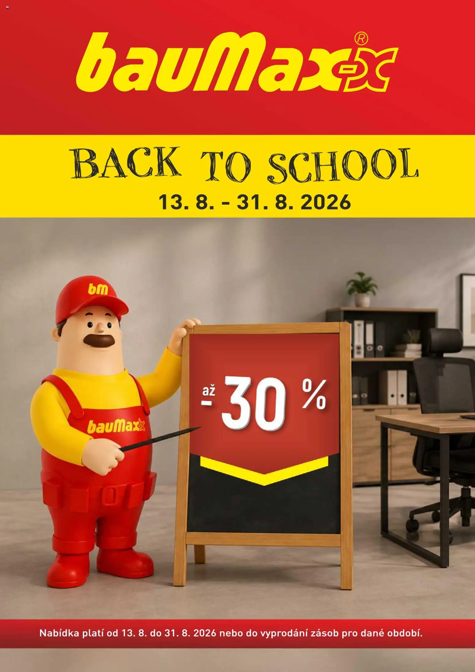 Náhled nabídky: BAUMAX BAUMAX leták - Back to school platný od 13.08.2026