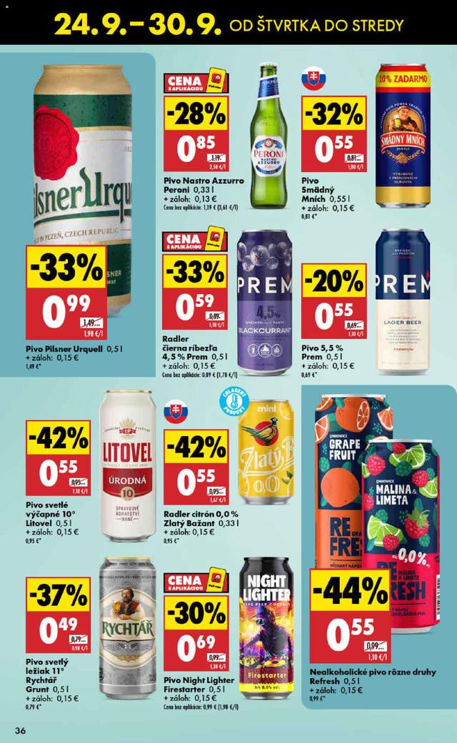 Nový Biedronka leták od 24.09.
