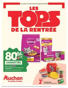 Prévisualisation de Auchan catalogue du magasin Auchan formulaire valide 01/09/2026