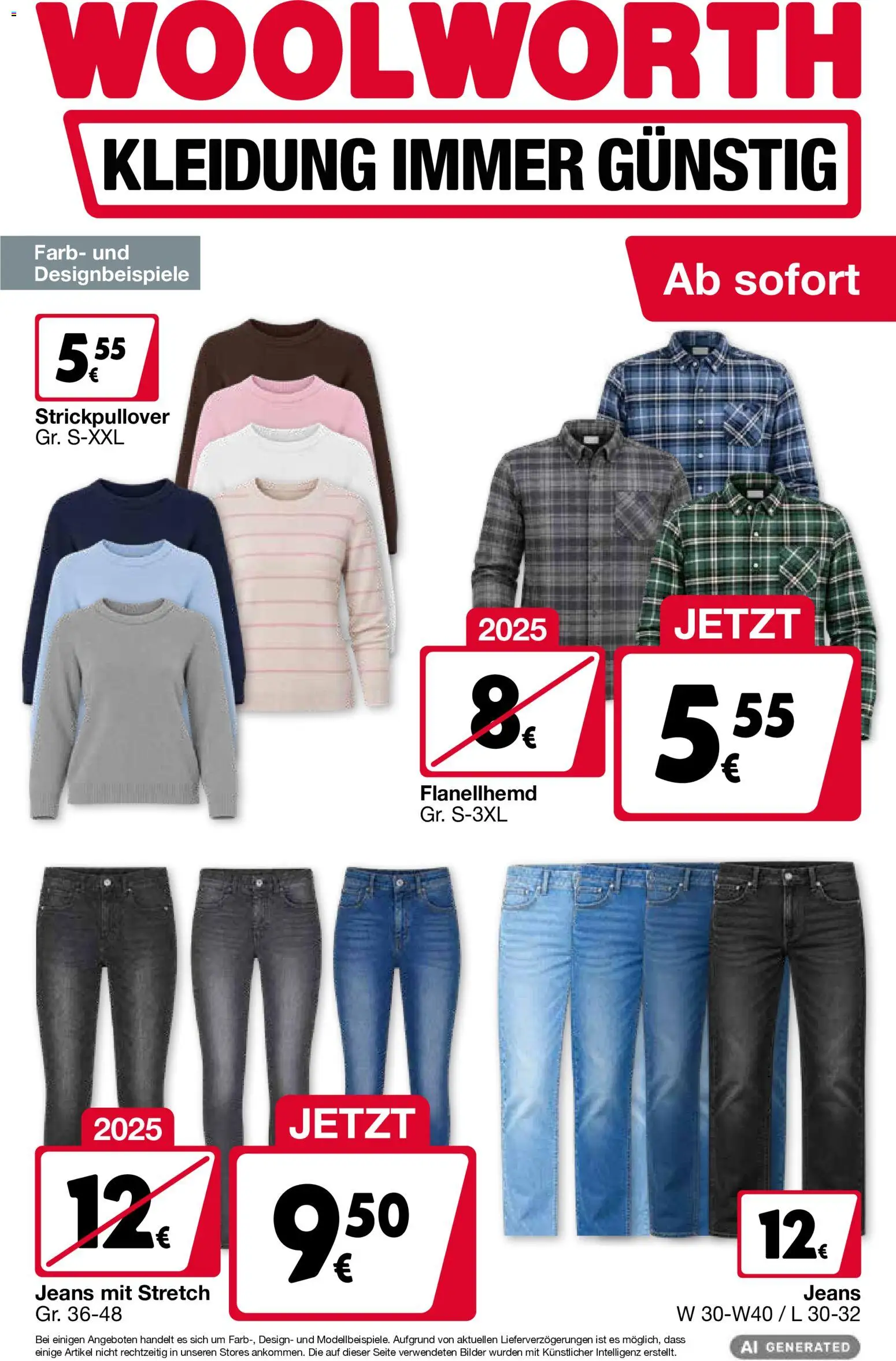 Vorschau der Angebote: Woolworth Woolworth Flugblatt gültig ab 15.10.2026 - Jeans