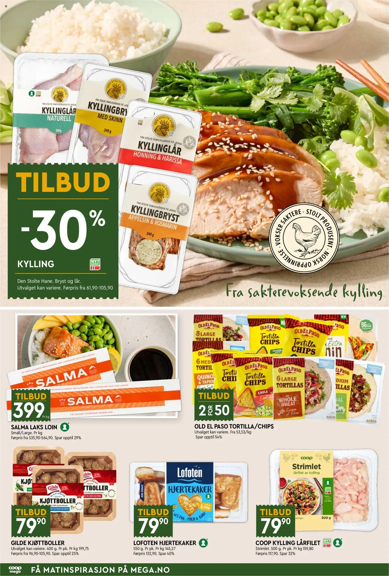 Forhåndsvis Coop Mega Mega Helg fra butikk Coop Mega gyldig fra 26/10/2026