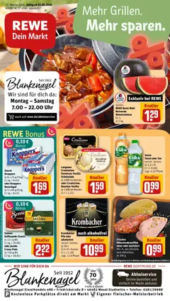 Vorschau von dem Prospekt des Geschäftes Rewe, gültig ab dem 03.08.2026